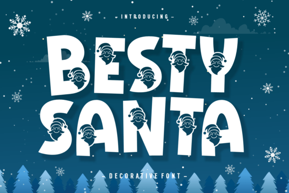 Besty Santa: A Festive Font for Small Business Branding