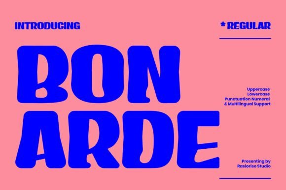 Bonarde Font: Bold Typography for Web Design