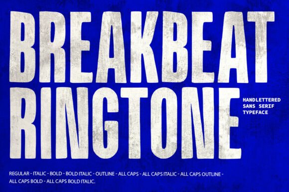 Breakbeat Ringtone: A Bold Sans Serif for Branding
