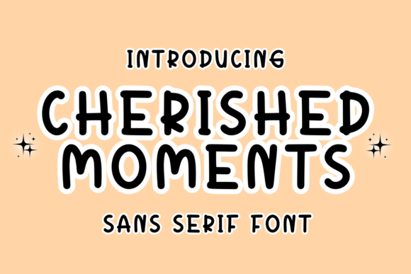 Cherished Moments: A Playful Font for Brands