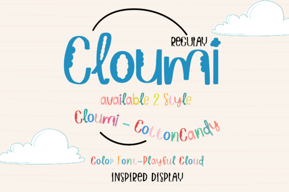 Cloumi: A Whimsical Font for Handmade Brands