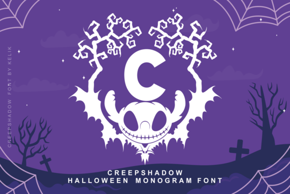 Creepshadow: A Spooky Display Font for Editorial Design