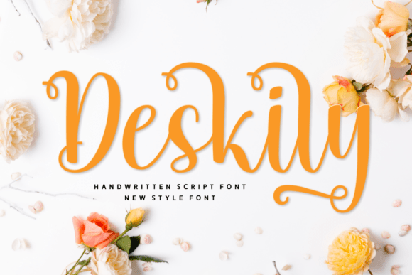 Deskily: A Handwritten Font for Warm Branding
