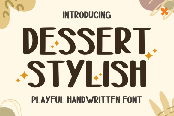 Dessert Stylist Font for Sweet Branding