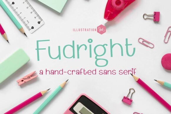 Fudright: The Hand-Crafted Typeface for Modern Marketers