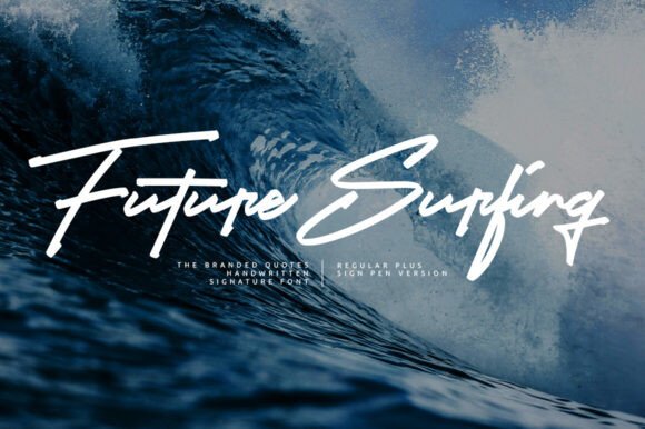 Future Surfing: A Bold Typeface for Modern Branding