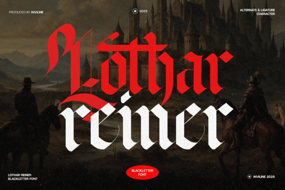 Lotharreiner Regular Font for Brand Identity