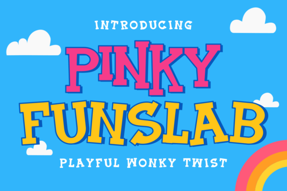 Pinky Funslab: A Playful Slab Serif Font for Editors