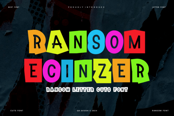 Ransom Ecinzer: The Bold Typeface for Crafters