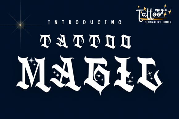 Tattoo Magic Typeface for Bold Branding