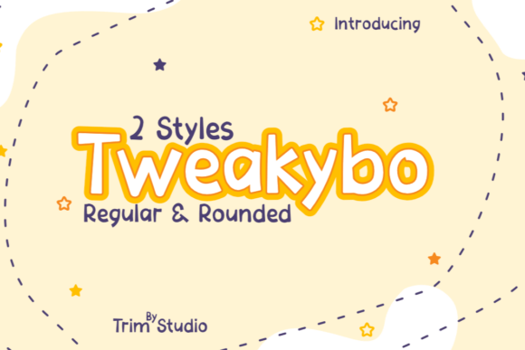 Tweakybo Regular: A Playful Typeface for Modern Web Design